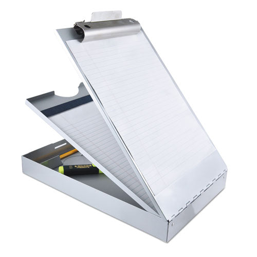 Cruiser Mate Aluminum Storage Clipboard, 1.5" Clip Capacity, Holds 8.5 X 11 Sheets, Silver