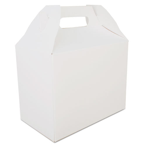 Cajas de Granero para Llevar, Capacidad de 10 Lb, 8.88 X 5 X 6.75, Blancas, Papel, 150/cartón