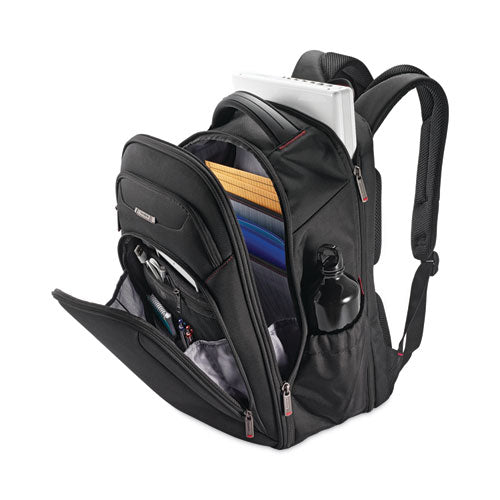 Xenon 3 Laptop Backpack, Fits Devices Up To 15.6", Ballistic Polyester, 12 X 8 X 17.5, Black