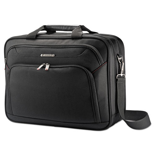 Xenon 3 Toploader Briefcase, Fits Devices Up To 15.6", Polyester, 16.5 X 4.75 X 12.75, Black