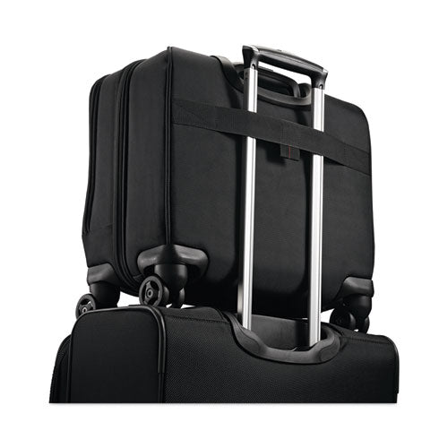 Xenon 3 Spinner Mobile Office, Fits Devices Up To 15.6", Ballistic Polyester, 13.25 X 7.25 X 16.25, Black