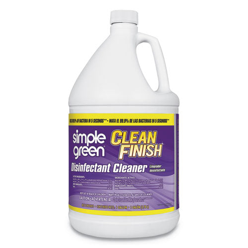 Clean Finish Disinfectant Cleaner, Herbal, 32 Oz Spray Bottle, 12/carton