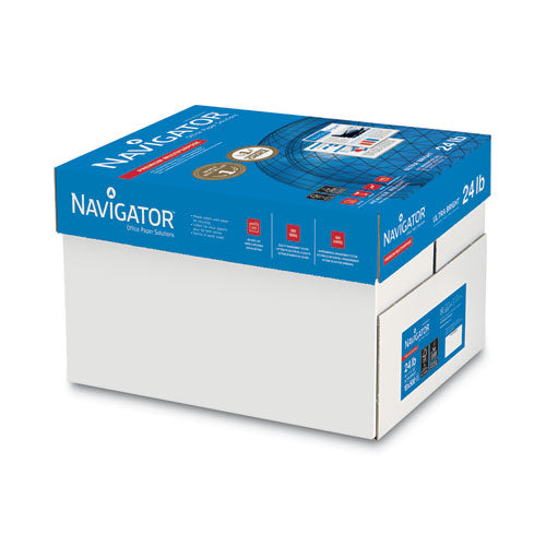 Premium Multipurpose Copy Paper, 97 Bright, 24 Lb Bond Weight, 8.5 X 11, White, 500 Sheets/ream, 10 Reams/carton