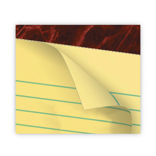 Gold Fibre Quality Writing Pads, Narrow Rule, 50 Canary-yellow 8.5 X 11.75 Sheets, Dozen