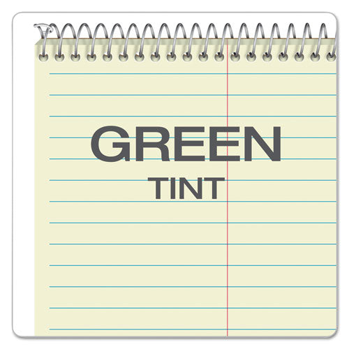 Steno Pads, Gregg Rule, Tan Cover, 60 Green-tint 6 X 9 Sheets