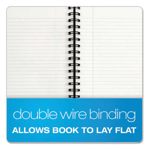 Royale Wirebound Business Notebooks, 1-subject, Medium/college Rule, Black/gray Cover, (96) 10.5 X 8 Sheets
