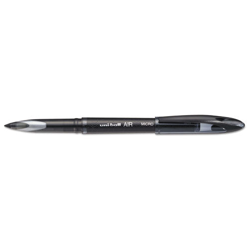 Air Porous Rollerball Pen, Medium 0.7 Mm, Black Ink/barrel, Dozen