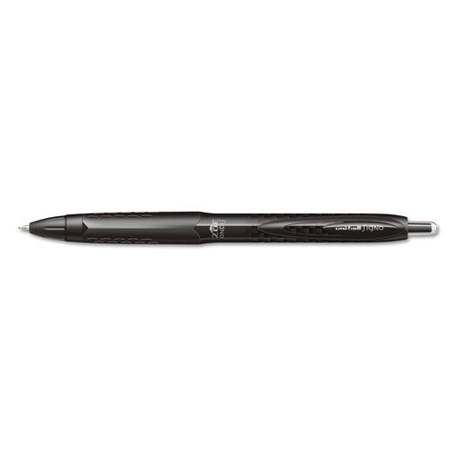 307 Gel Pen, Retractable, Micro 0.5 Mm, Blue Ink, Black Barrel, Dozen