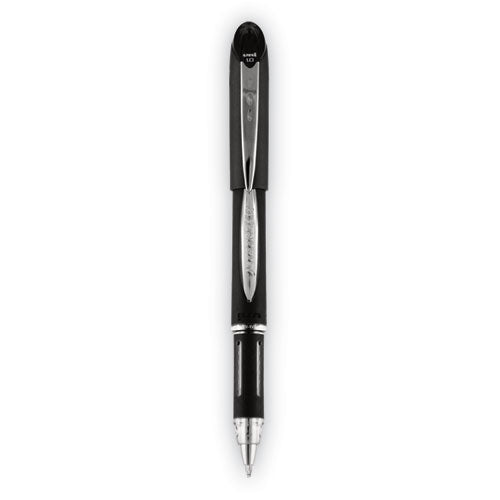 Jetstream Stick Ballpoint Pen, Bold 1 Mm, Black Ink, Black Barrel