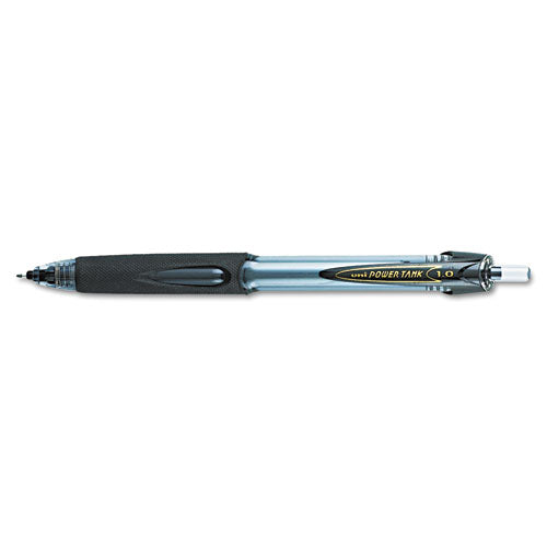 Power Tank Rt Ballpoint Pen, Retractable, Bold 1 Mm, Blue Ink, Translucent Blue Barrel, Dozen