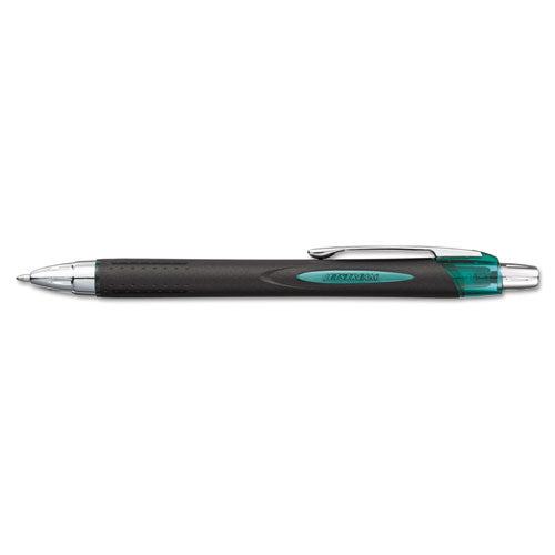 Jetstream Retractable Ballpoint Pen, Fine 0.7 Mm, Black Ink, Blue Barrel