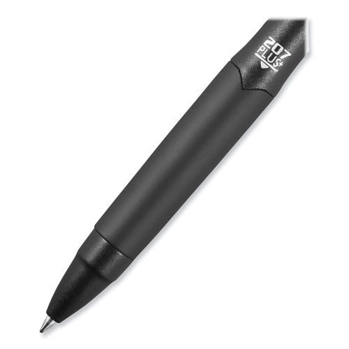 207 Plus+ Gel Pen, Retractable, Medium 0.7 Mm, Inspirational Ink-color Assortment, Black Barrel, 6/pack