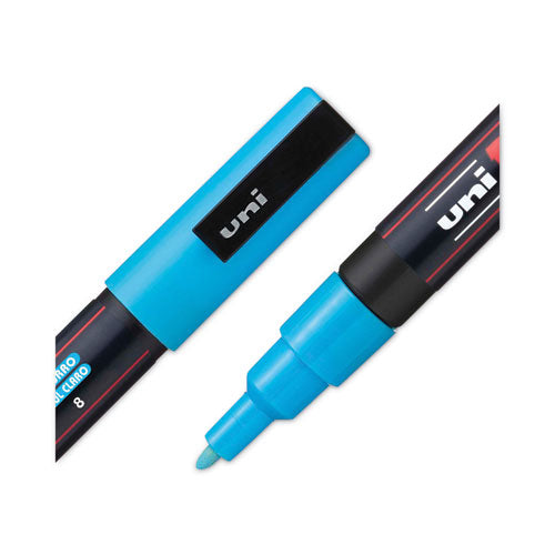 Permanent Specialty Marker, Fine Bullet Tip, Assorted Colors, 8/pack