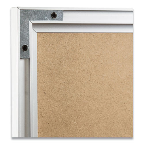 Magnetic Dry Erase Board With Aluminum Frame, 48 X 36, White Surface, Silver Aluminum Frame