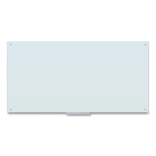 Glass Dry Erase Board, 72 X 36, White Surface