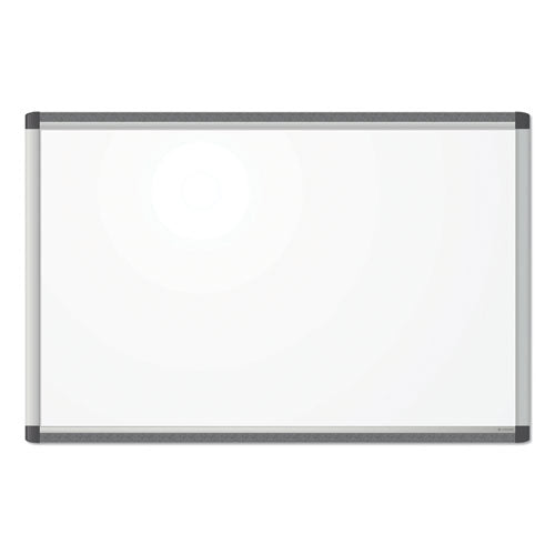 Pinit Magnetic Dry Erase Board, 36 X 24, White Surface, Silver Aluminum Frame