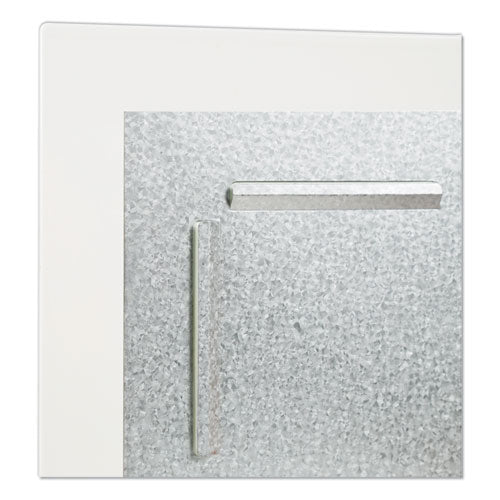 Floating Glass Dry Erase Calendar, Undated One Month, 48 X 36, White Surface