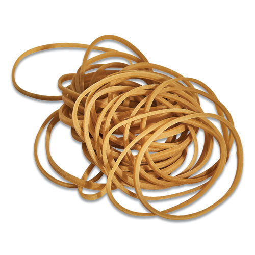 Rubber Bands, Size 14, 0.04" Gauge, Beige, 1 Lb Box, 2,200/pack