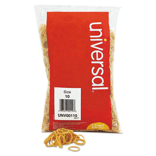 Rubber Bands, Size 19, 0.04" Gauge, Beige, 1 Lb Bag, 1,240/pack