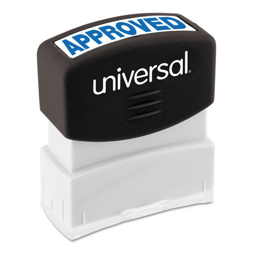 Message Stamp, Original, Pre-inked One-color, Blue