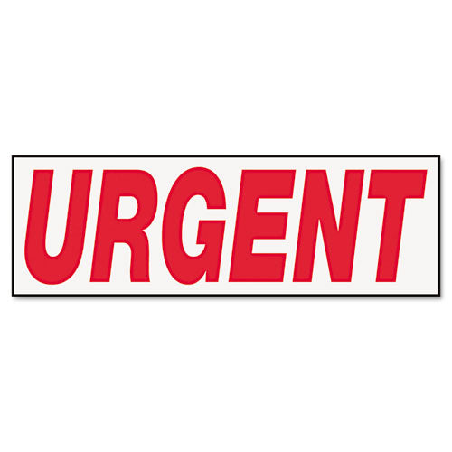 Message Stamp, Urgent, Pre-inked One-color, Red