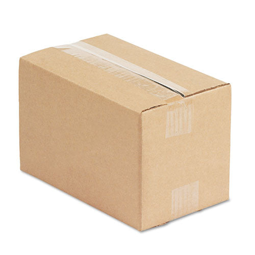 Fixed-depth Corrugated Shipping Boxes, Regular Slotted Container (rsc), 6" X 10" X 6", Brown Kraft, 25/bundle