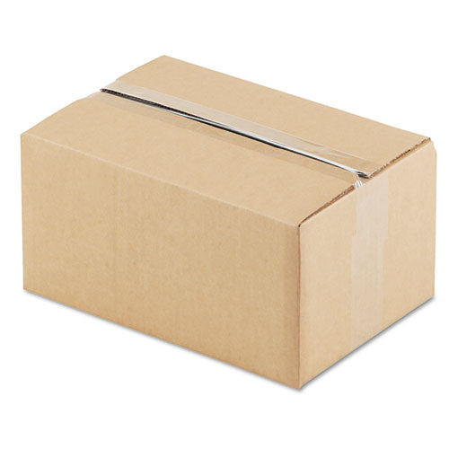 Fixed-depth Corrugated Shipping Boxes, Regular Slotted Container (rsc), 8" X 12" X 6", Brown Kraft, 25/bundle