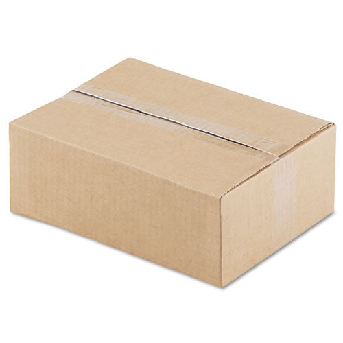 Fixed-depth Corrugated Shipping Boxes, Regular Slotted Container (rsc), 9" X 12" X 4", Brown Kraft, 25/bundle