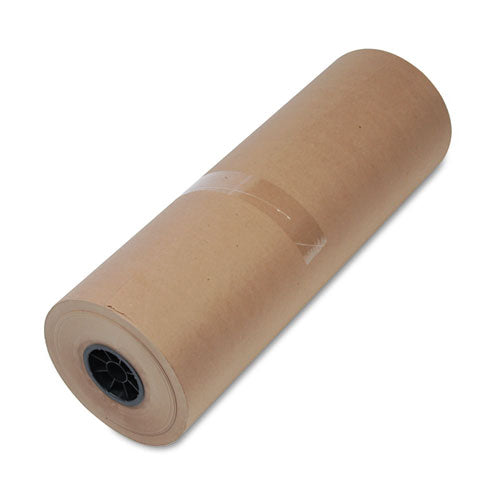 High-volume Mediumweight Wrapping Paper Roll, 40 Lb Wrapping Weight Stock, 18" X 900 Ft, Brown