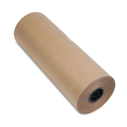 High-volume Heavyweight Wrapping Paper Roll, 50 Lb Wrapping Weight Stock, 24" X 720 Ft, Brown