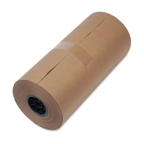 High-volume Heavyweight Wrapping Paper Roll, 50 Lb Wrapping Weight Stock, 24" X 720 Ft, Brown