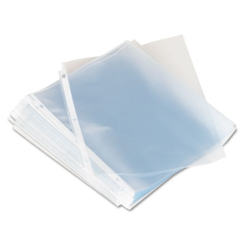 Top-load Poly Sheet Protectors, Heavy Gauge, Letter Size, Clear, 25/pack