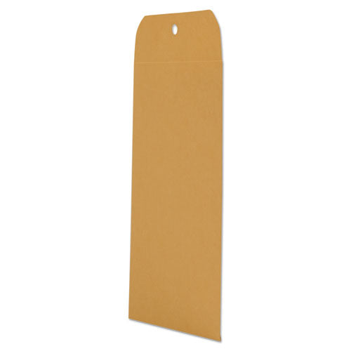 Kraft Clasp Envelope, #63, Square Flap, Clasp/gummed Closure, 6.5 X 9.5, Brown Kraft, 100/box