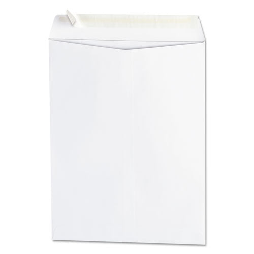 Peel Seal Strip Catalog Envelope, #10 1/2, Square Flap, Self-adhesive Closure, 9 X 12, White, 100/box