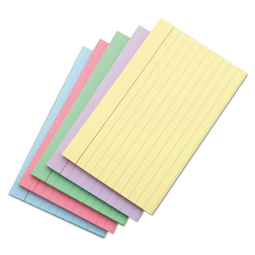 Ruled Index Cards, 3 X 5, White, 100/pack