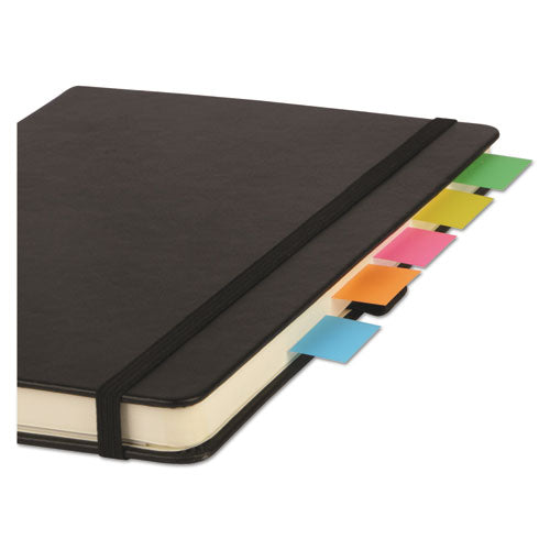 Deluxe Pop-up Page Flags, 1 X 1.75, Four Assorted Colors, 50 Flags/dispenser, 4 Dispensers/pack