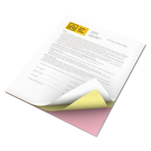 Revolution Carbonless 3-part Paper, 8.5 X 11, Pink/canary/white, 5,010/carton