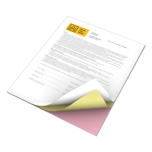 Revolution Carbonless 3-part Paper, 8.5 X 11, White/canary/pink, 5,000/carton