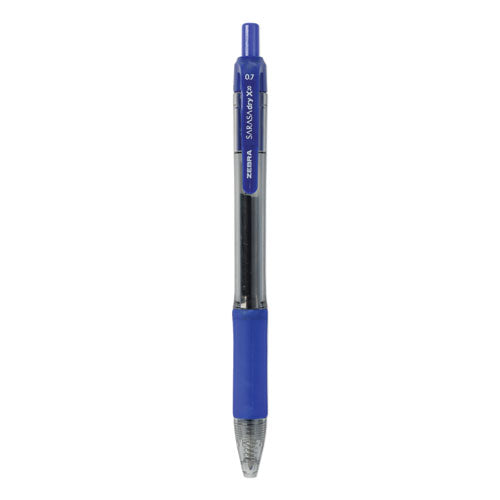 Sarasa Dry Gel X20 Gel Pen, Retractable, Medium 0.7 Mm, Blue Ink, Translucent Blue Barrel, 36/pack