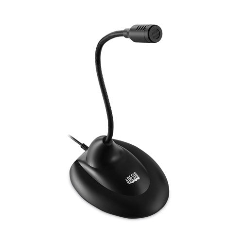 Micrófono de cuello de cisne omnidireccional de escritorio Xtream M1, negro