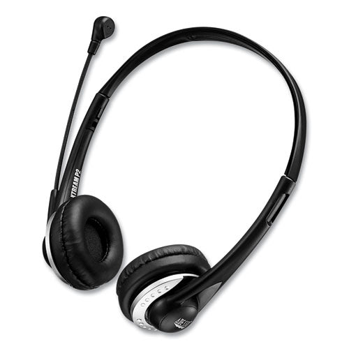 Xtream P2 Binaural Over The Head Headset con micrófono, negro