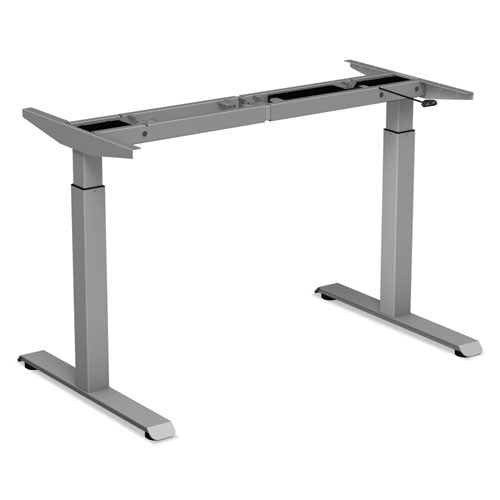 Adaptivergo Sit-Stand base de mesa de altura ajustable eléctrica de dos etapas, 48.06" x 24.35" x 27.5" a 47.2", negro