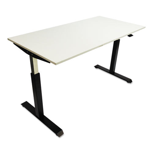 Adaptivergo Sit-stand Base de mesa neumática de altura ajustable, 59.06" X 28.35" X 26.18" a 39.57", gris