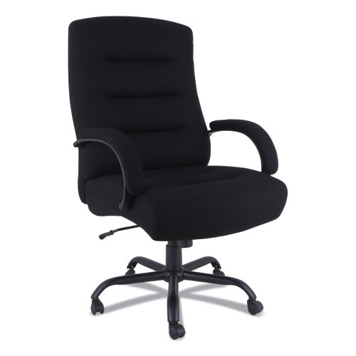 Alera Kesson Series Silla de oficina grande/alta, soporta hasta 450 lb, altura del asiento de 21.5" a 25.4", color negro