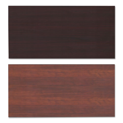 Tablero de mesa laminado reversible, rectangular, 59.38 de ancho x 29.5 pulgadas, cereza mediana/caoba