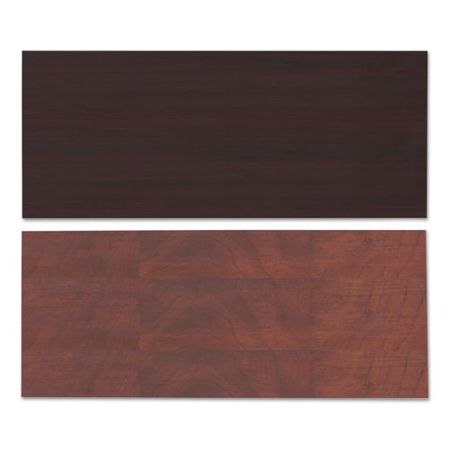 Tablero de mesa laminado reversible, rectangular, 71,5 x 29,5, cereza mediana/caoba