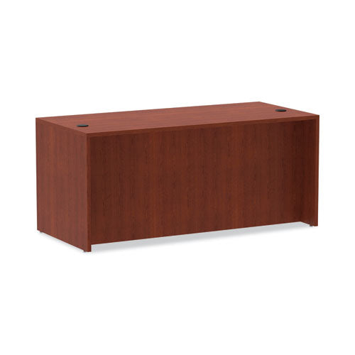 Alera Valencia Series Straight Front Desk Shell, 65" x 29.5" x 29.63", cereza mediana