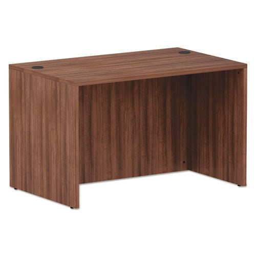 Alera Valencia Series Straight Front Desk Shell, 71" X 35.5" X 29.63", Mahogany