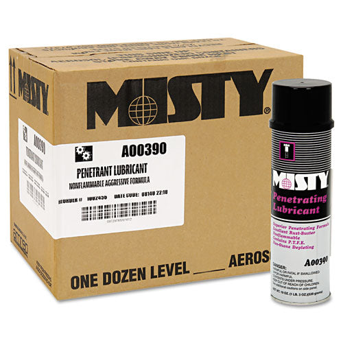 Spray lubricante penetrante, lata de aerosol de 19 oz, 12/caja