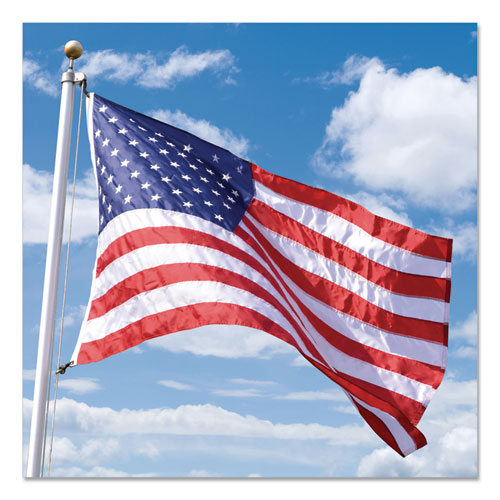Bandera estadounidense para exteriores para todo tipo de clima, 72" x 48", nailon pesado
